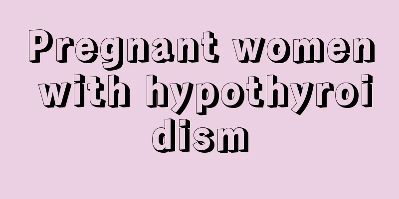 Pregnant women with hypothyroidism