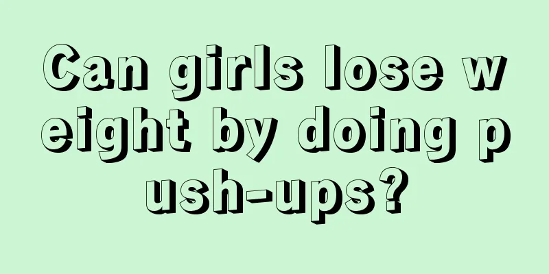 Can girls lose weight by doing push-ups?