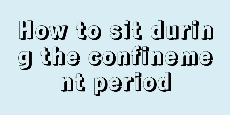 How to sit during the confinement period