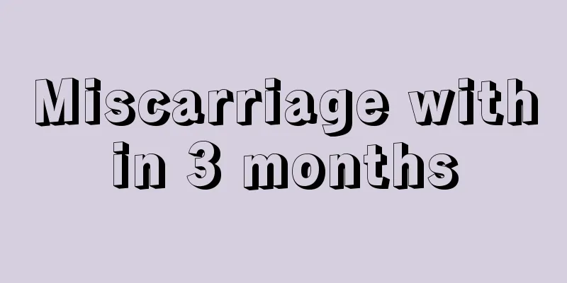 Miscarriage within 3 months