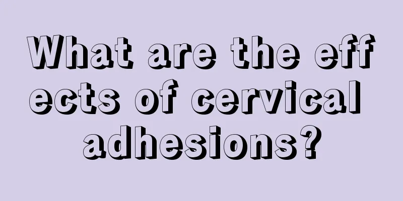 What are the effects of cervical adhesions?