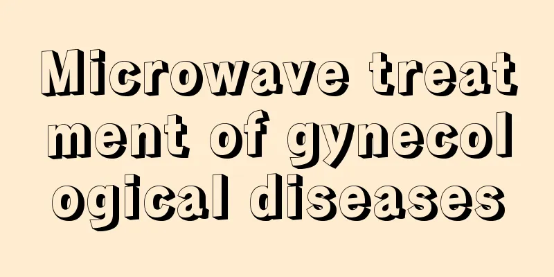 Microwave treatment of gynecological diseases