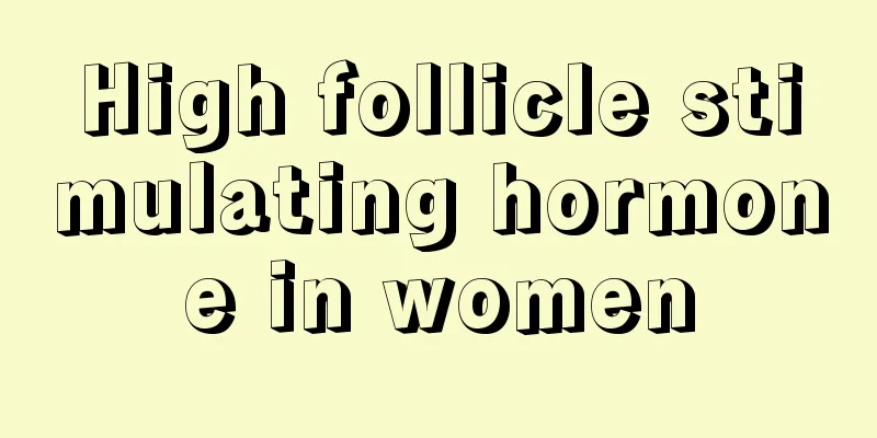 High follicle stimulating hormone in women