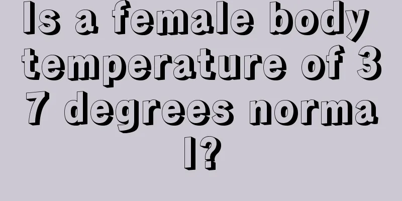 Is a female body temperature of 37 degrees normal?