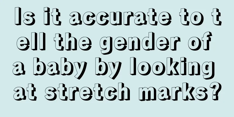 Is it accurate to tell the gender of a baby by looking at stretch marks?