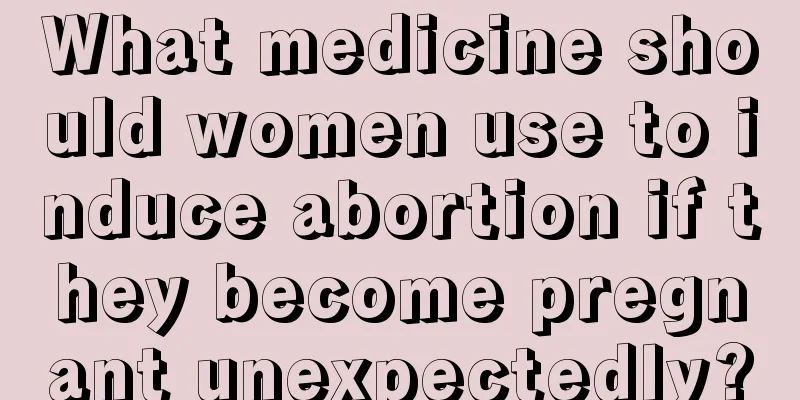 What medicine should women use to induce abortion if they become pregnant unexpectedly?