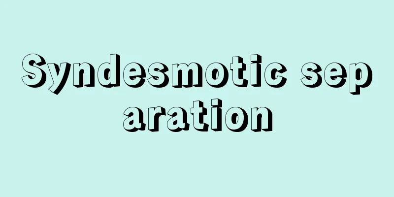 Syndesmotic separation