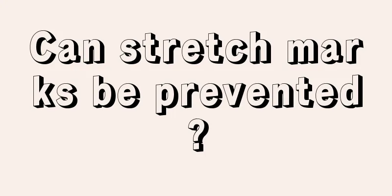 Can stretch marks be prevented?