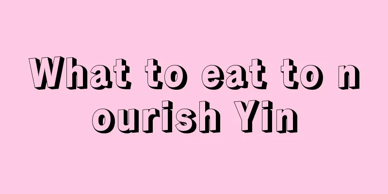 What to eat to nourish Yin