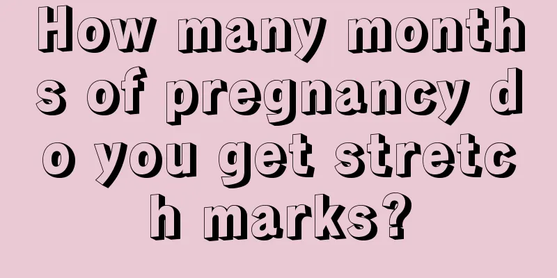 How many months of pregnancy do you get stretch marks?