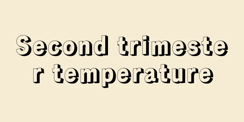 Second trimester temperature