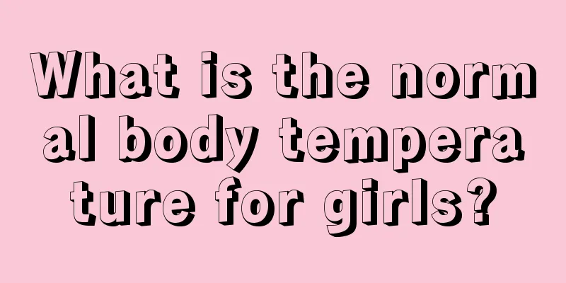 What is the normal body temperature for girls?