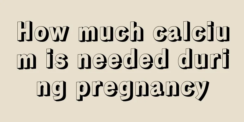 How much calcium is needed during pregnancy