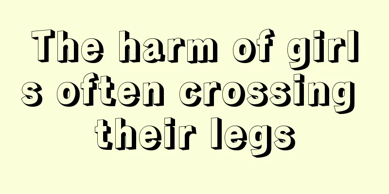 The harm of girls often crossing their legs