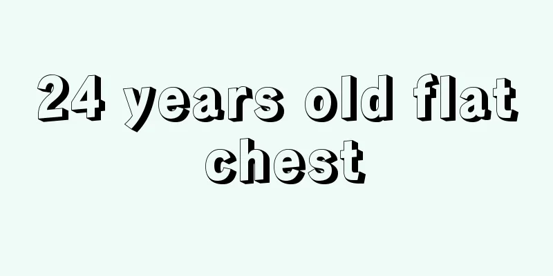 24 years old flat chest