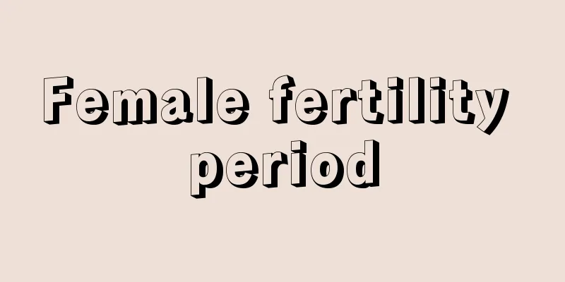 Female fertility period