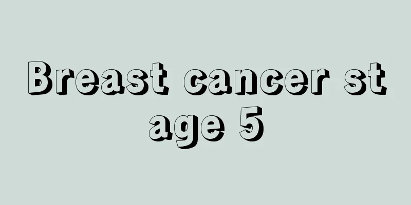 Breast cancer stage 5