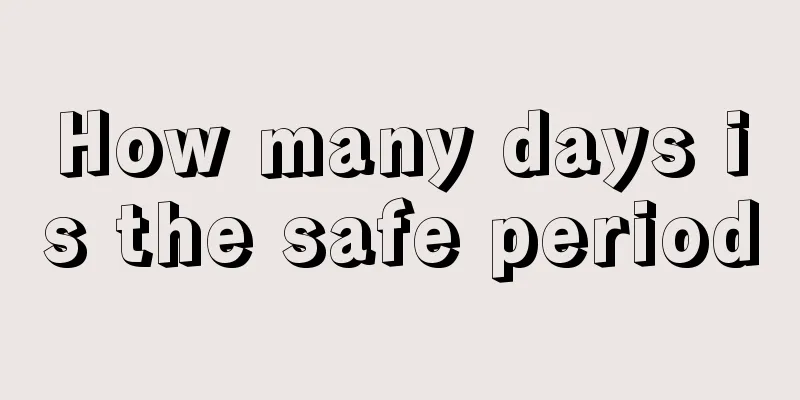 How many days is the safe period