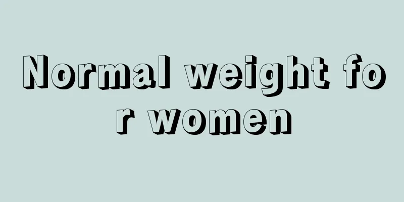 Normal weight for women