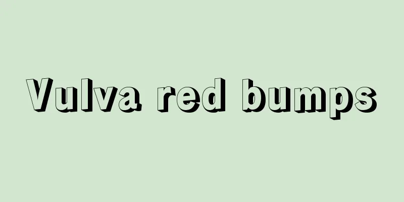 Vulva red bumps