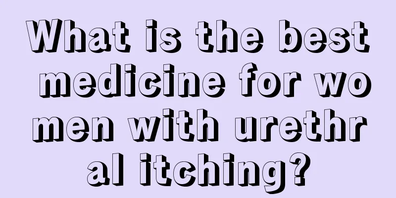 What is the best medicine for women with urethral itching?