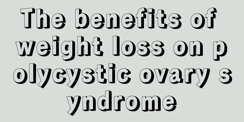 The benefits of weight loss on polycystic ovary syndrome