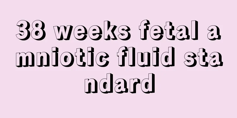 38 weeks fetal amniotic fluid standard