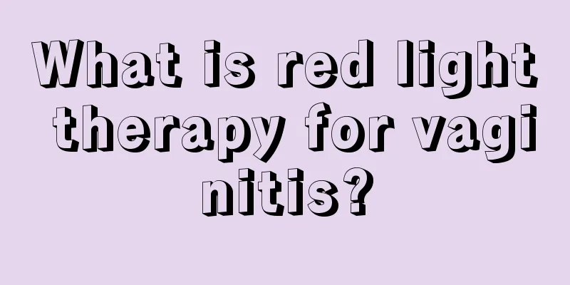 What is red light therapy for vaginitis?