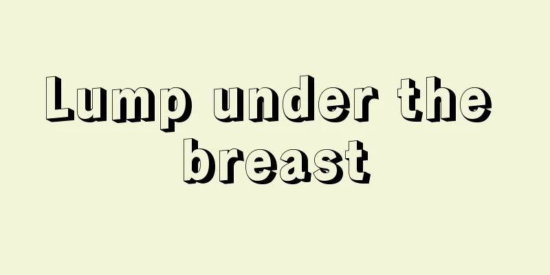 Lump under the breast