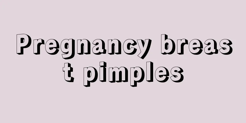 Pregnancy breast pimples