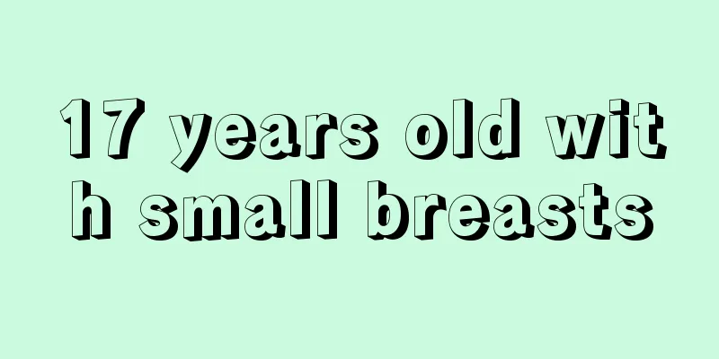 17 years old with small breasts