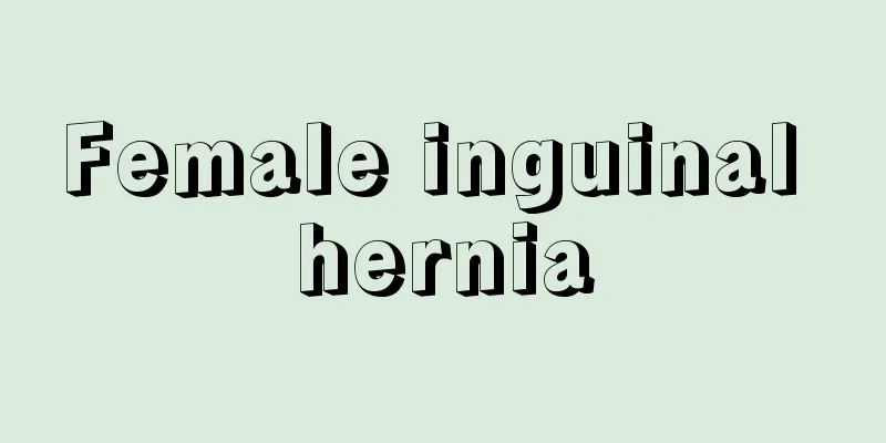 Female inguinal hernia