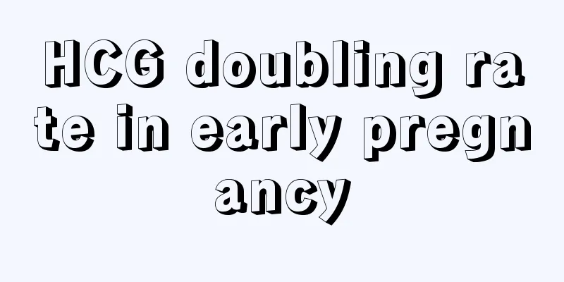 HCG doubling rate in early pregnancy