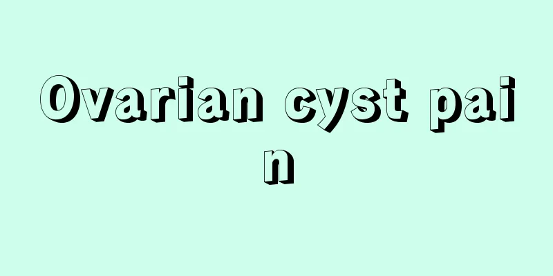 Ovarian cyst pain