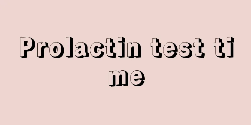 Prolactin test time