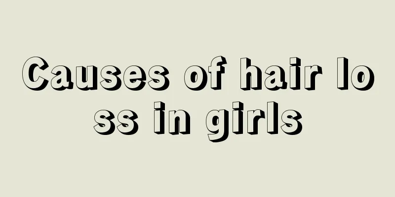 Causes of hair loss in girls