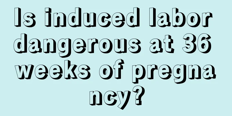 Is induced labor dangerous at 36 weeks of pregnancy?