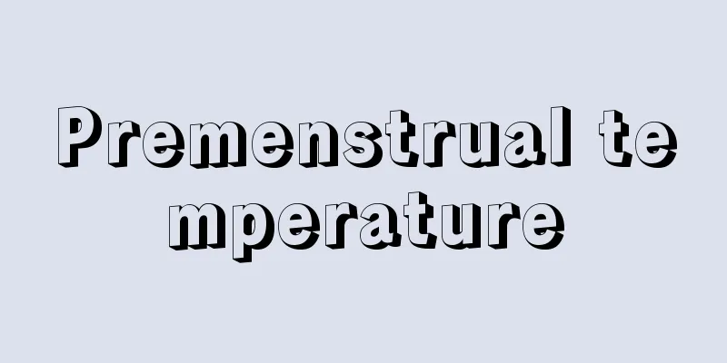 Premenstrual temperature