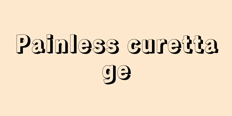 Painless curettage