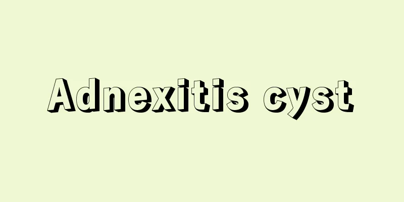 Adnexitis cyst