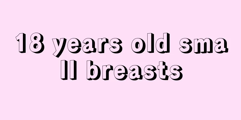 18 years old small breasts