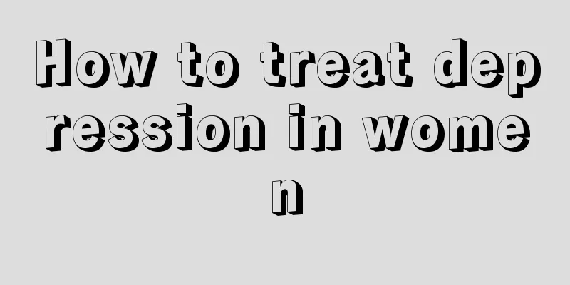 How to treat depression in women