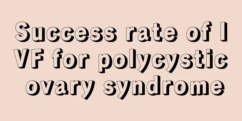 Success rate of IVF for polycystic ovary syndrome