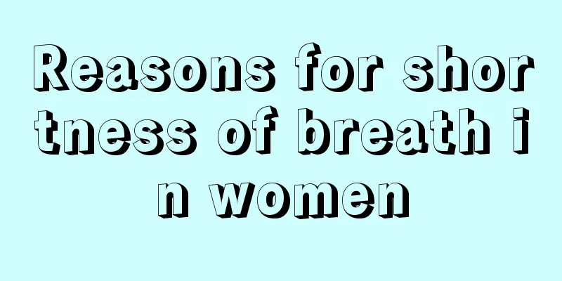 Reasons for shortness of breath in women