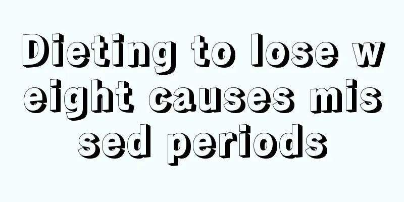 Dieting to lose weight causes missed periods