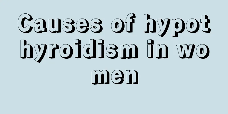 Causes of hypothyroidism in women