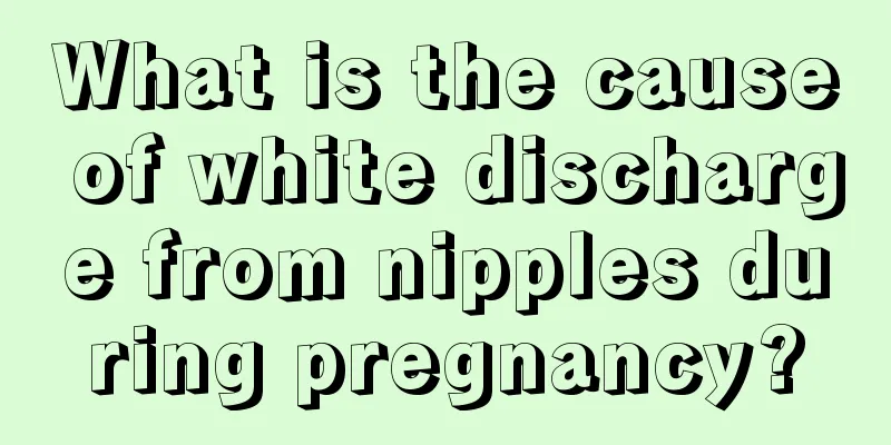 What is the cause of white discharge from nipples during pregnancy?