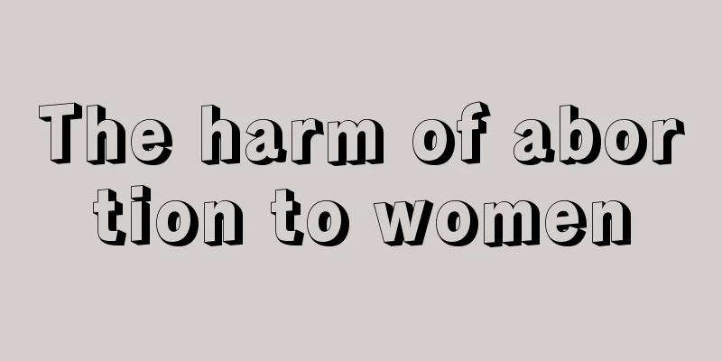 The harm of abortion to women