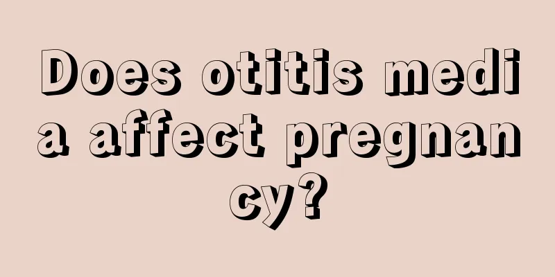 Does otitis media affect pregnancy?