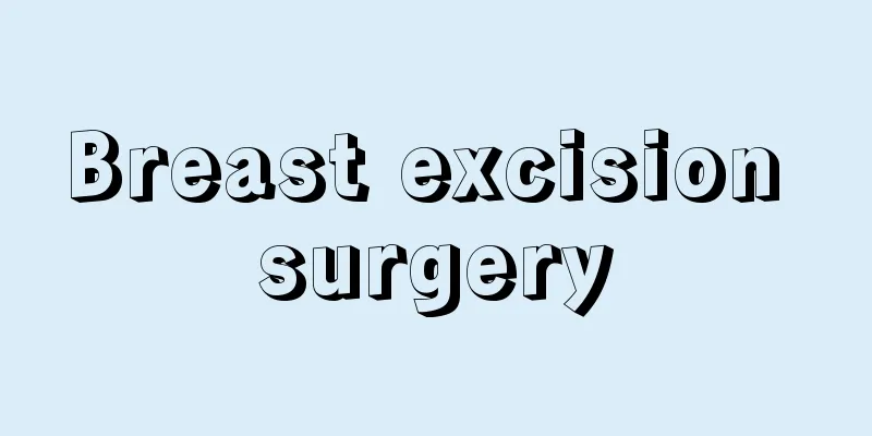 Breast excision surgery